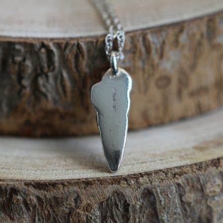Handmade Hallmarked Sterling Silver Wentletrap Shell Pendant and Chain