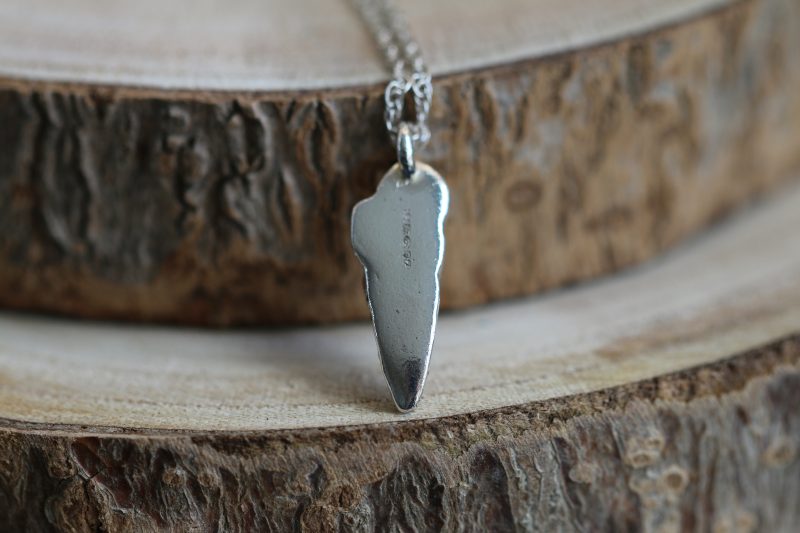 Handmade Hallmarked Sterling Silver Wentletrap Shell Pendant and Chain