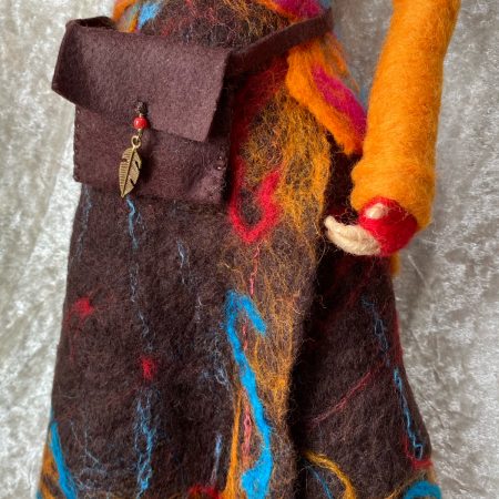 Needle-felted figure - The Pathfinder