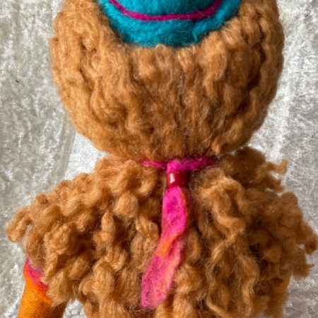 Needle-felted figure - The Pathfinder