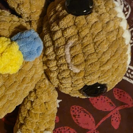 Handmade Gingerbread Man Christmas Plushie UKCA Tested Festive Gift