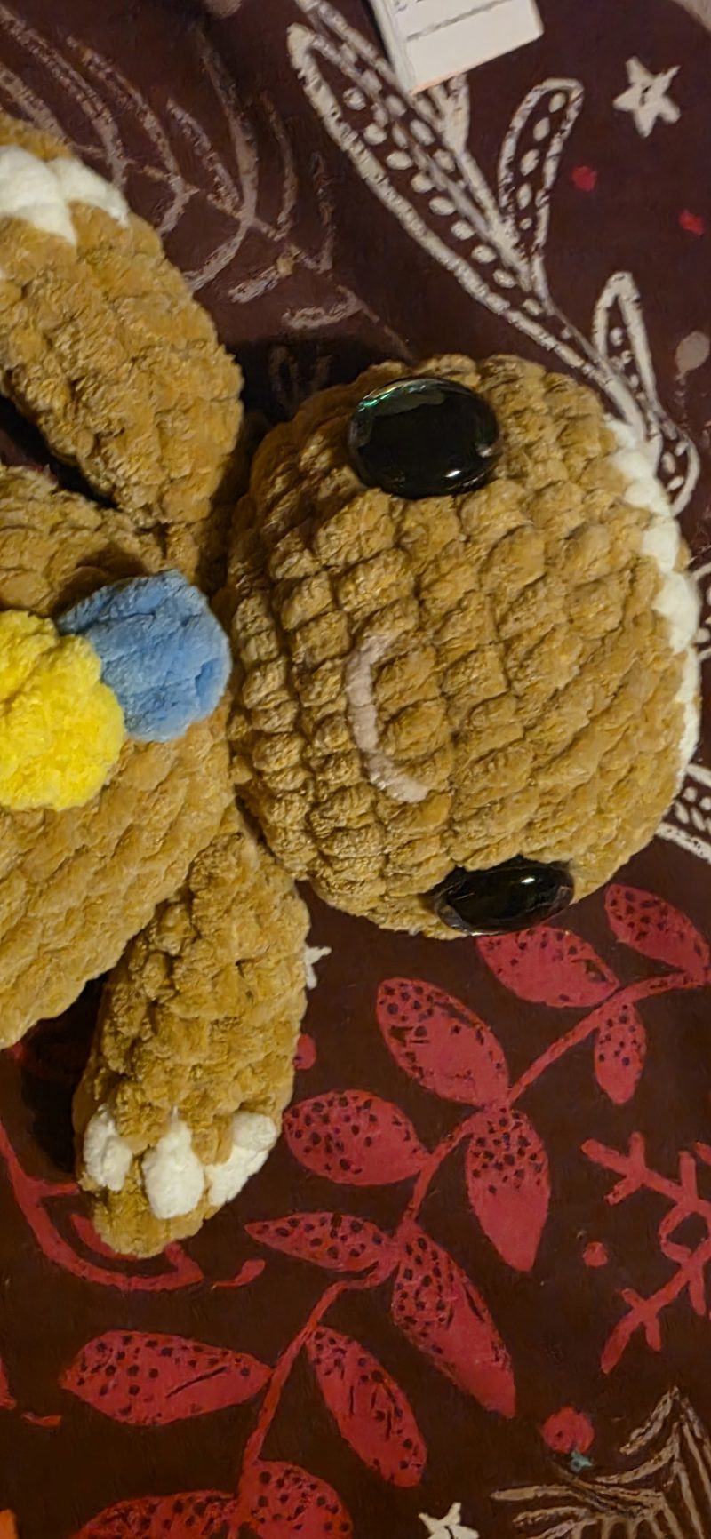 Handmade Gingerbread Man Christmas Plushie UKCA Tested Festive Gift