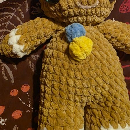 Handmade Gingerbread Man Christmas Plushie UKCA Tested Festive Gift