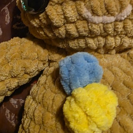 Handmade Gingerbread Man Christmas Plushie UKCA Tested Festive Gift