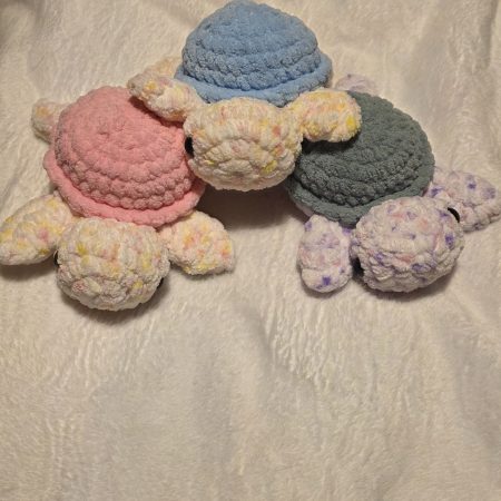 UKCA Tested Large Turtle Plush, 7 Inch, Custom Colours