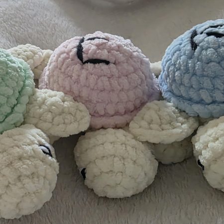 UKCA Tested Mini Turtle Plush, 4 Inch, Custom Colours