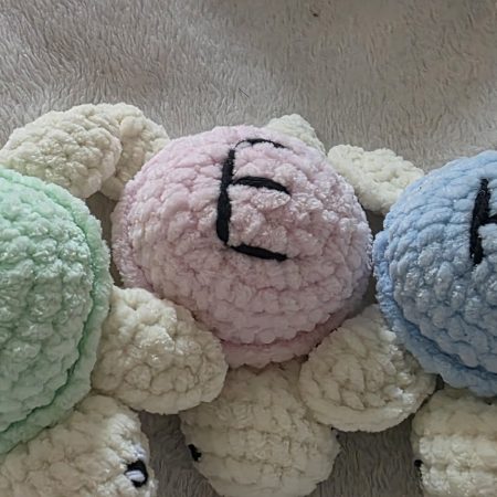 UKCA Tested Mini Turtle Plush, 4 Inch, Custom Colours