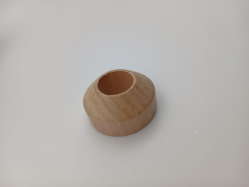 Handmade Whimsical Wooden Peg Doll Decoration, Unique Design, Hazel Doll