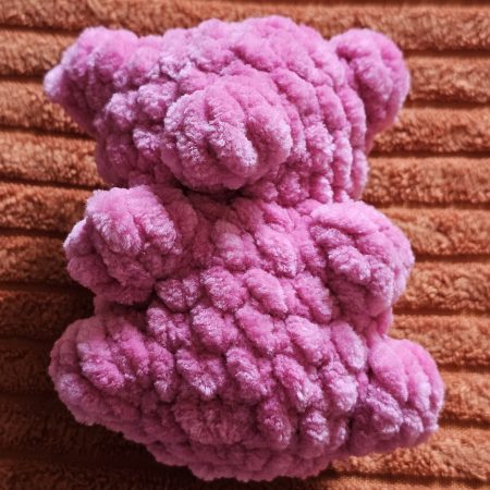 Hand-Crocheted Mini Gummy Bear Plushies, 3 Inch Soft Toys