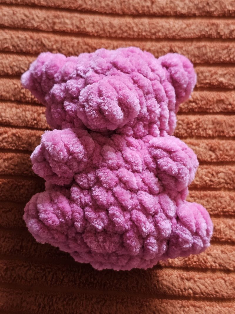 Hand-Crocheted Mini Gummy Bear Plushies, 3 Inch Soft Toys
