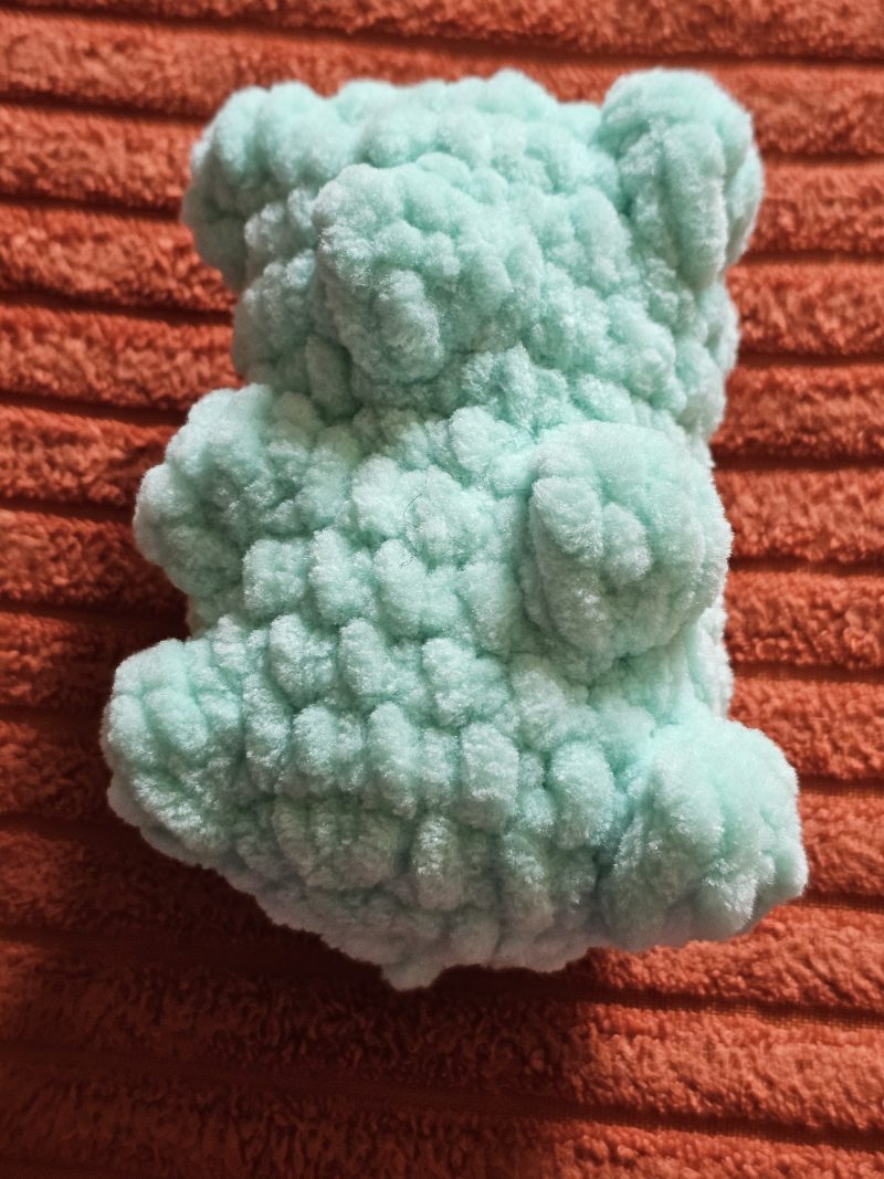 Hand-Crocheted Mini Gummy Bear Plushies, 3 Inch Soft Toys