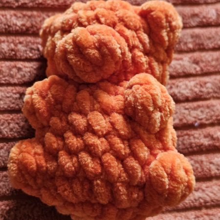 Hand-Crocheted Mini Gummy Bear Plushies, 3 Inch Soft Toys