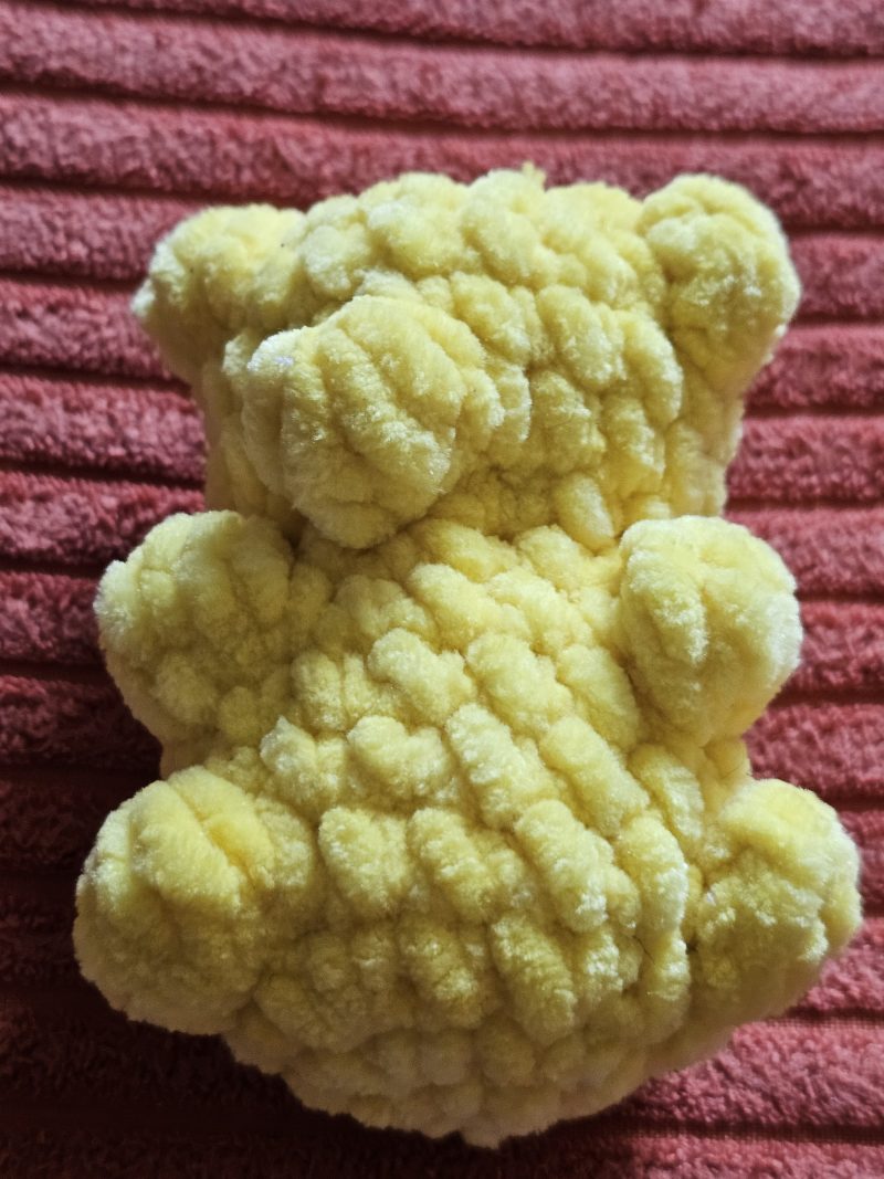 Hand-Crocheted Mini Gummy Bear Plushies, 3 Inch Soft Toys
