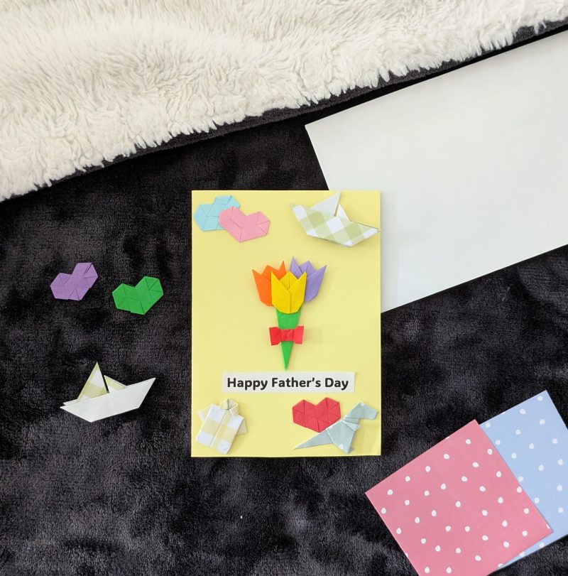 DIY Origami Card Kit- For Father