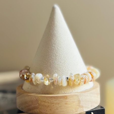 Natural Citrine Crystal Bracelet