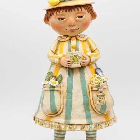 Elsie Lemonvale OOAK Handmade Art Doll from The Lemon Grove Collection