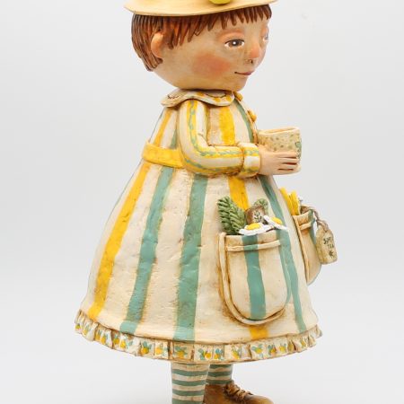 Elsie Lemonvale OOAK Handmade Art Doll from The Lemon Grove Collection