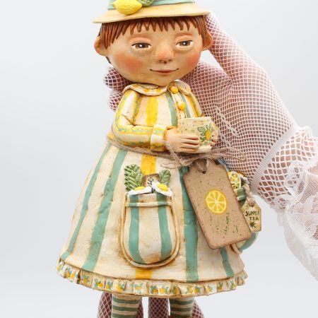 Elsie Lemonvale OOAK Handmade Art Doll from The Lemon Grove Collection