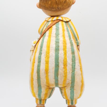 Handmade One of a Kind Art Doll Ellis Lemonfield, 33cm Tall