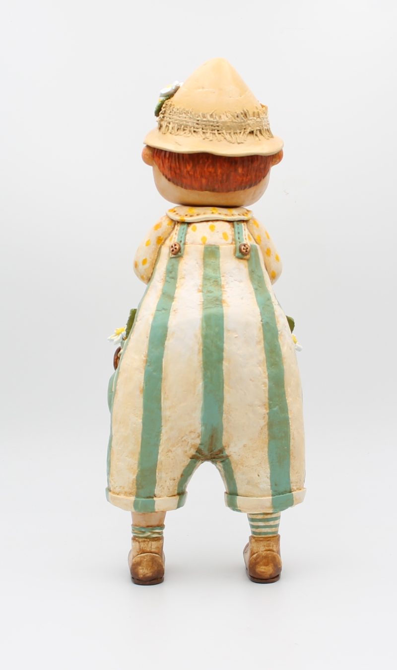Clement Lemonwood OOAK Handmade Art Doll, 34cm Tall