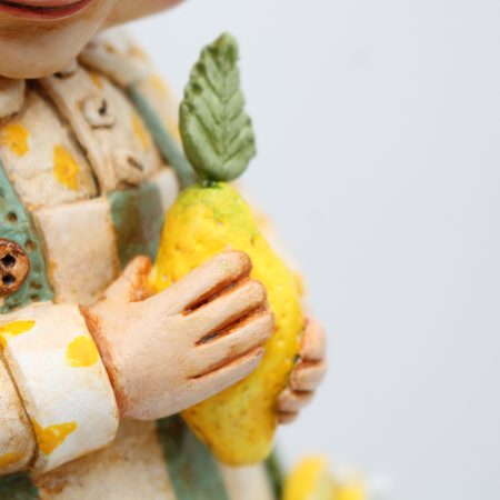 Clement Lemonwood OOAK Handmade Art Doll, 34cm Tall