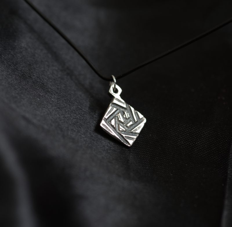 Handmade Sterling Silver Infinity Pendant | UK Hallmark