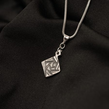 Handmade Sterling Silver Infinity Pendant | UK Hallmark