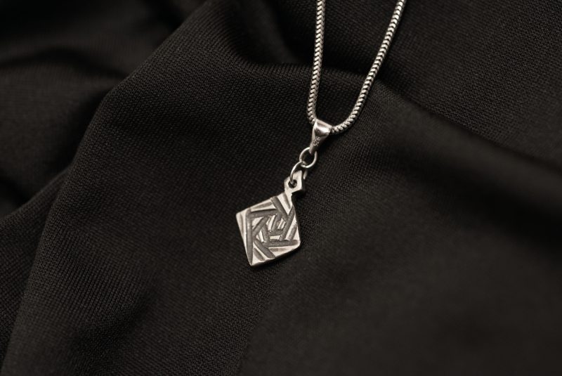 Handmade Sterling Silver Infinity Pendant | UK Hallmark