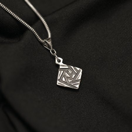 Handmade Sterling Silver Infinity Pendant | UK Hallmark