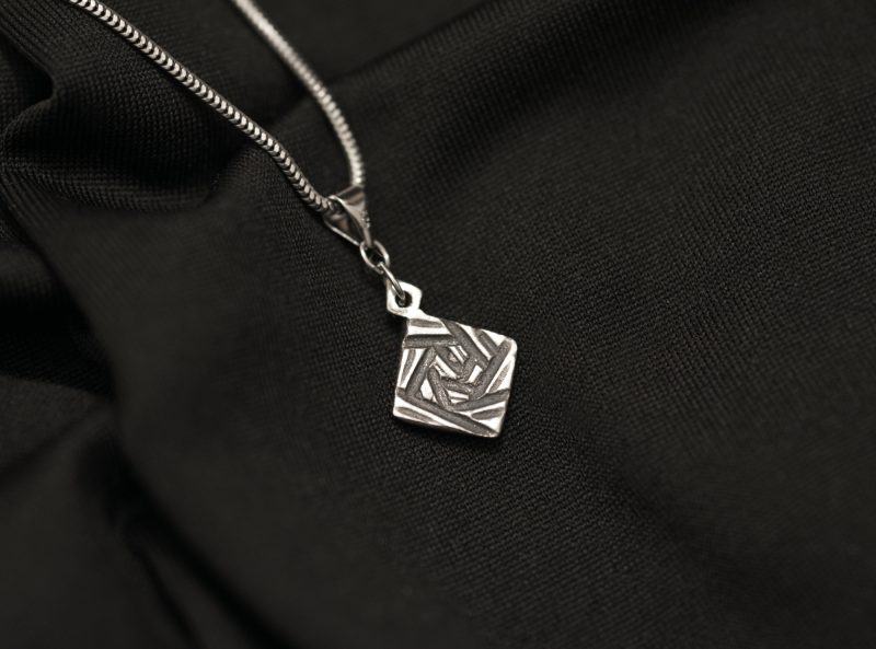 Handmade Sterling Silver Infinity Pendant | UK Hallmark