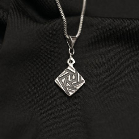 Handmade Sterling Silver Infinity Pendant | UK Hallmark