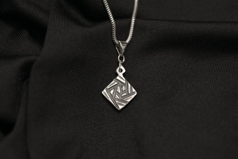 Handmade Sterling Silver Infinity Pendant | UK Hallmark