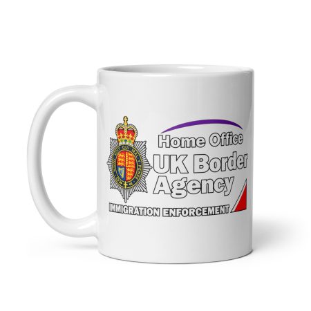 British Border Control Parody 11oz White Ceramic Mug