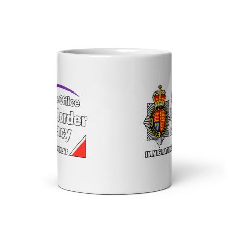 British Border Control Parody 11oz White Ceramic Mug