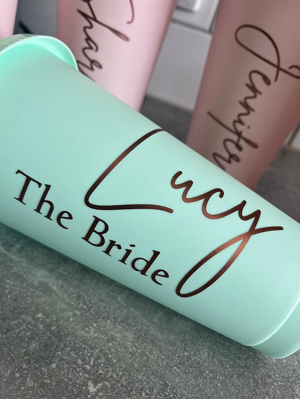 Personalised 24oz Cold Cup – Custom Wedding & Business Tumbler