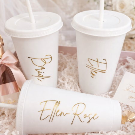 Personalised 24oz Cold Cup – Custom Wedding & Business Tumbler