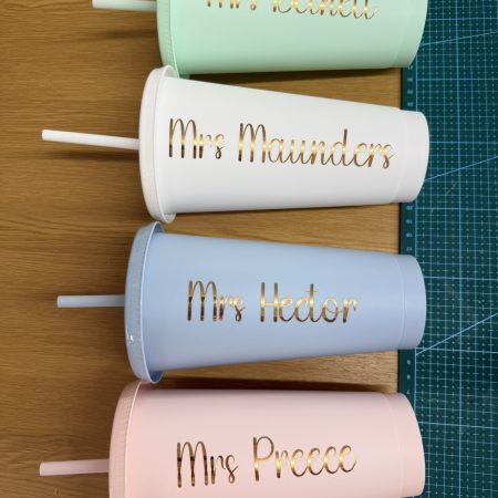 Personalised 24oz Cold Cup – Custom Wedding & Business Tumbler