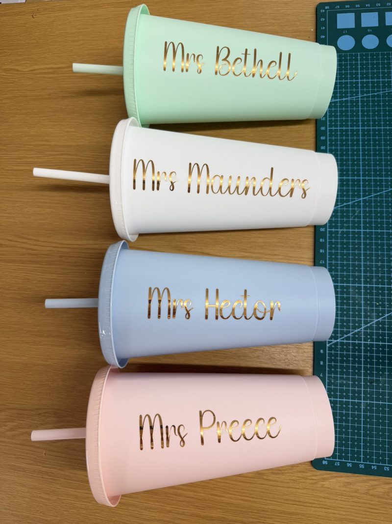 Personalised 24oz Cold Cup – Custom Wedding & Business Tumbler