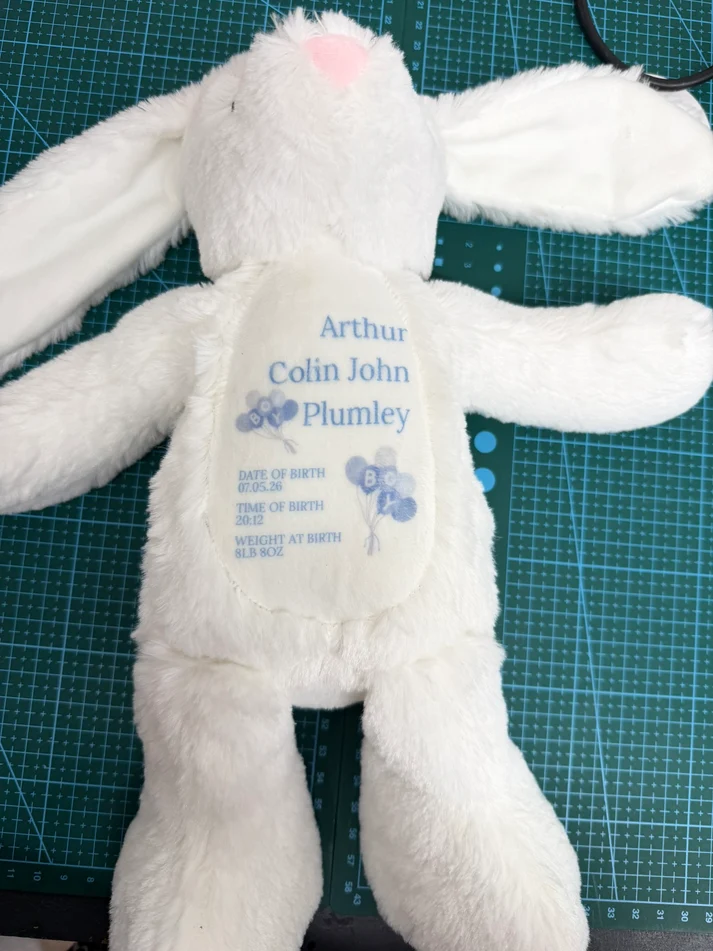 Personalised Printed Bear – Custom Teddy Gift for Any Occasion