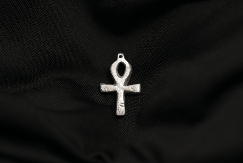 Sterling Silver Ankh Pendant Ancient Egyptian Life Symbol UK Hallmark