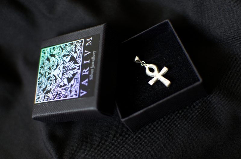 Sterling Silver Ankh Pendant Ancient Egyptian Life Symbol UK Hallmark