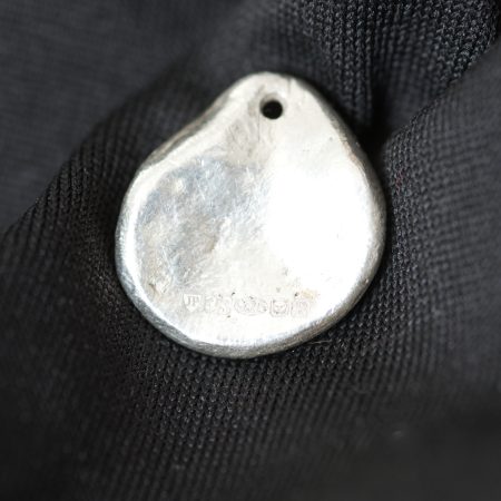 Handmade Sterling Silver Shell Pendant UK Hallmark