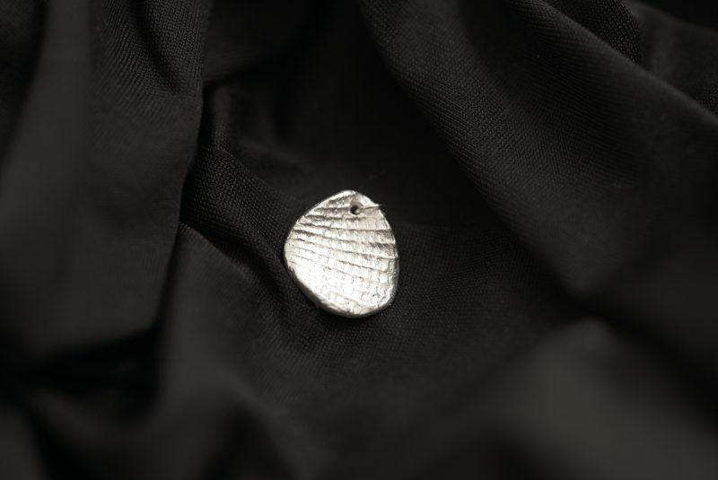 Handmade Sterling Silver Shell Pendant UK Hallmark