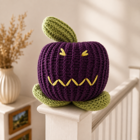 Only a little scary pumpkin!