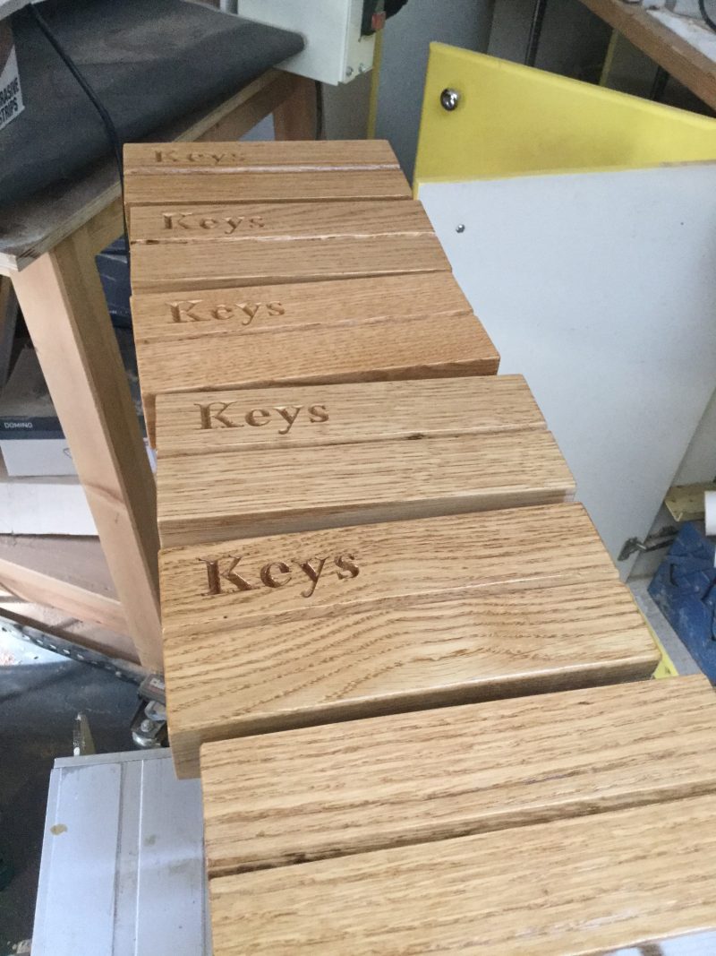 Wall Mounted Key holder, home office key rack
