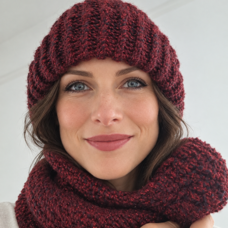 Sparkly Hat Scarf
