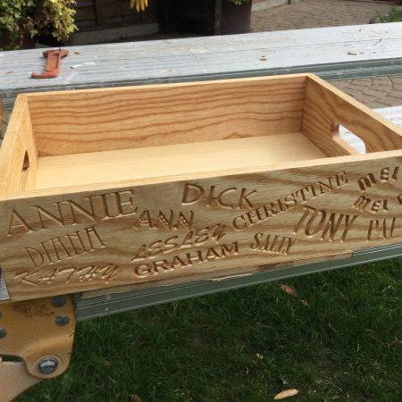 Handmade Solid hardwood Paper Tray: Office Desk Organizer