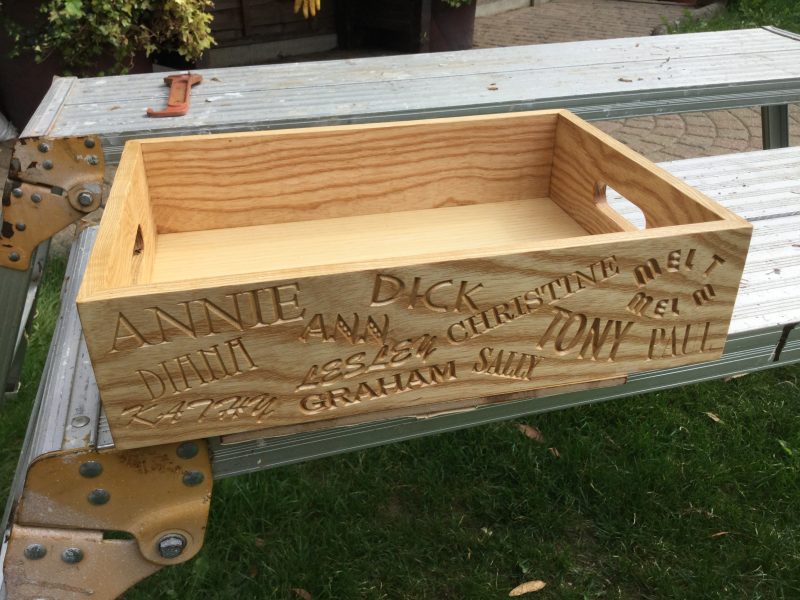 Handmade Solid hardwood Paper Tray: Office Desk Organizer