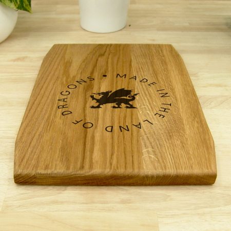 Personalised Oak 30cm Chopping Board - Engraved Logo / Text