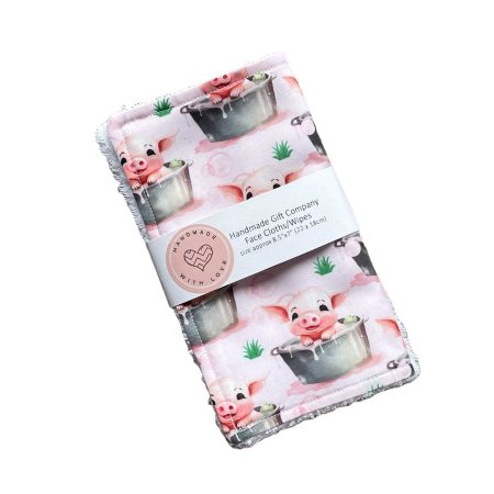 Little Pigs Face Cloths, Face Flannels, Face Wipes